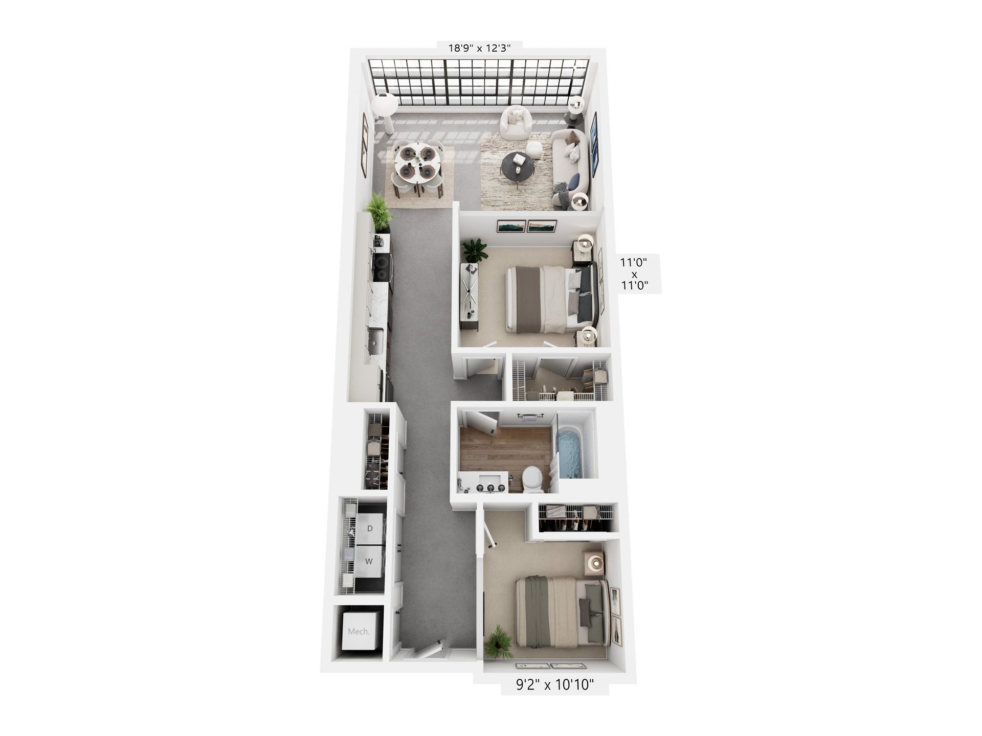 Roberts floor plan
